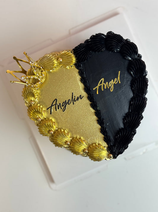Double Metallic Cake