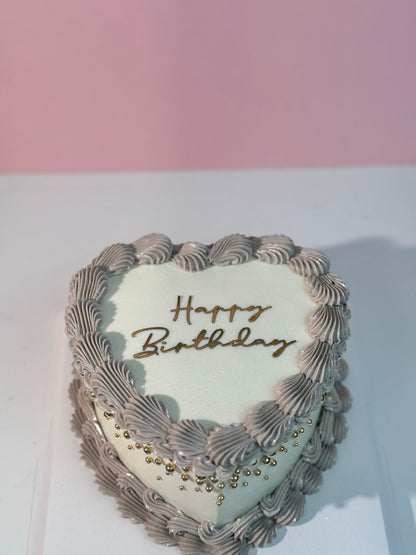 Royal Heart Cake