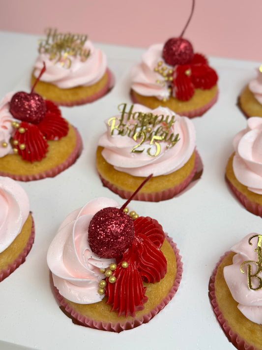 Vintage cupcakes