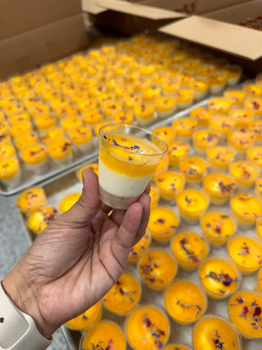 Mango Cheesecake shot