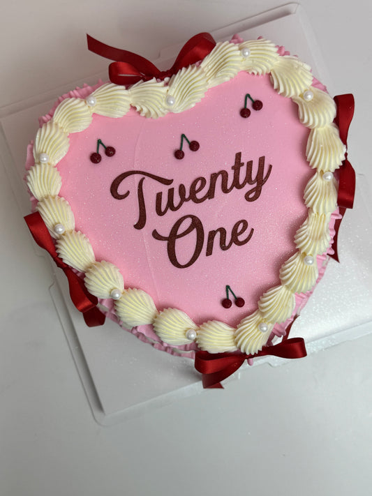 Cherry pattern Love