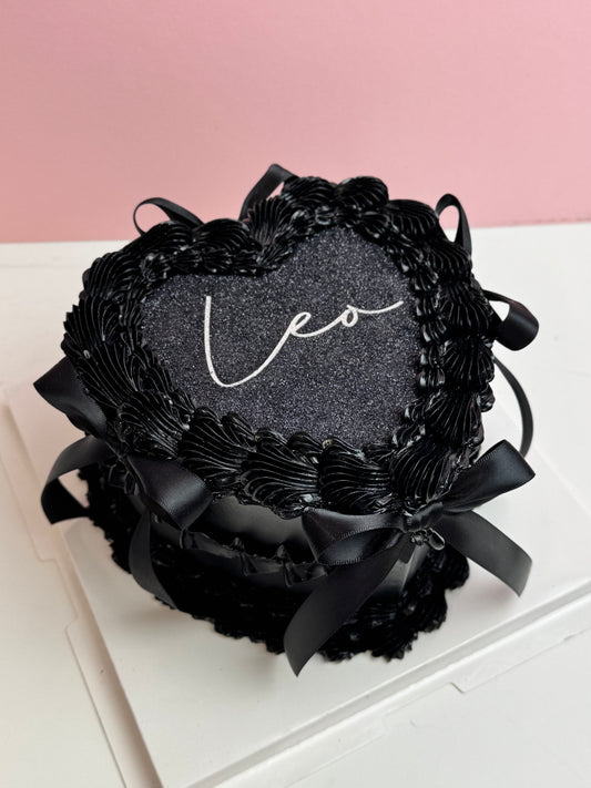 Luxury Unicolor Vintage Heart