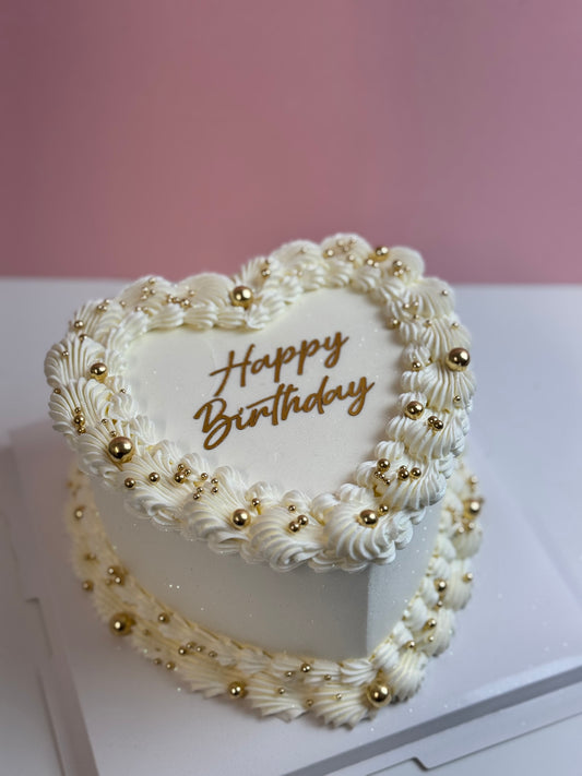 golden pearls cake