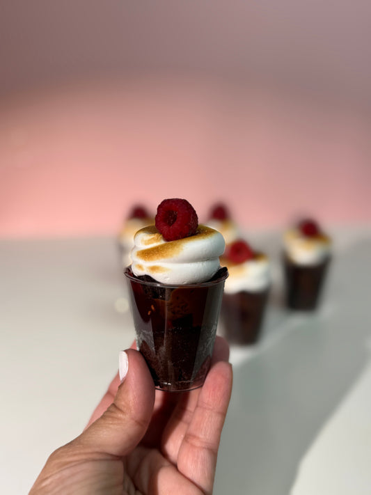 Raspberrys & chocolate Sweet Shot
