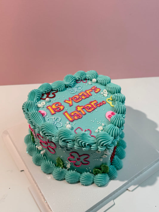 Sponge Bob Vintage Cake