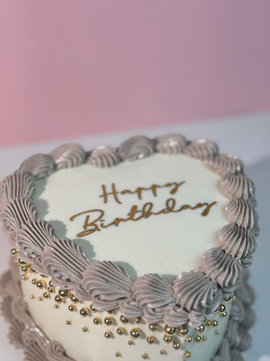 Royal Heart Cake
