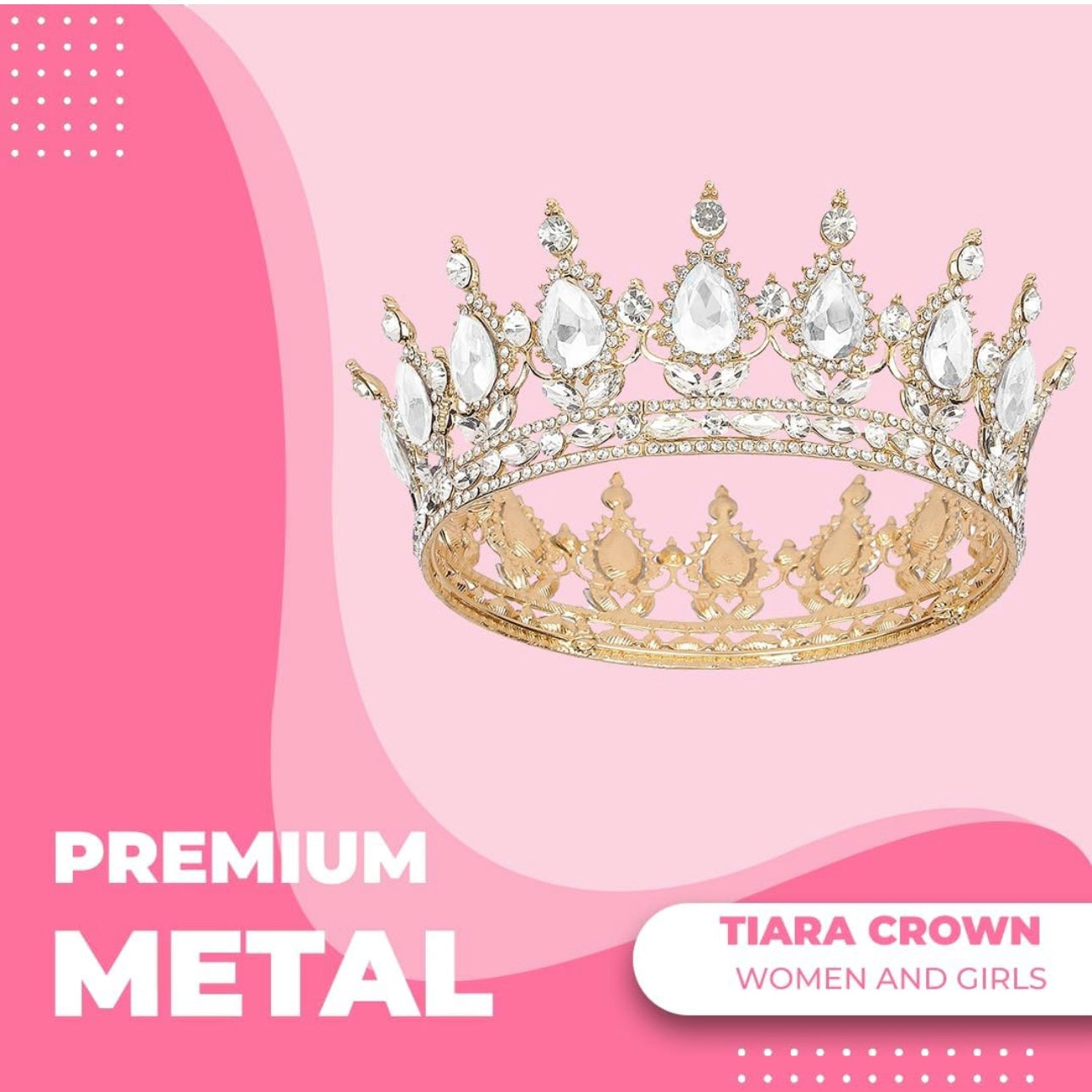 Kit Trending Crown & Glitter
