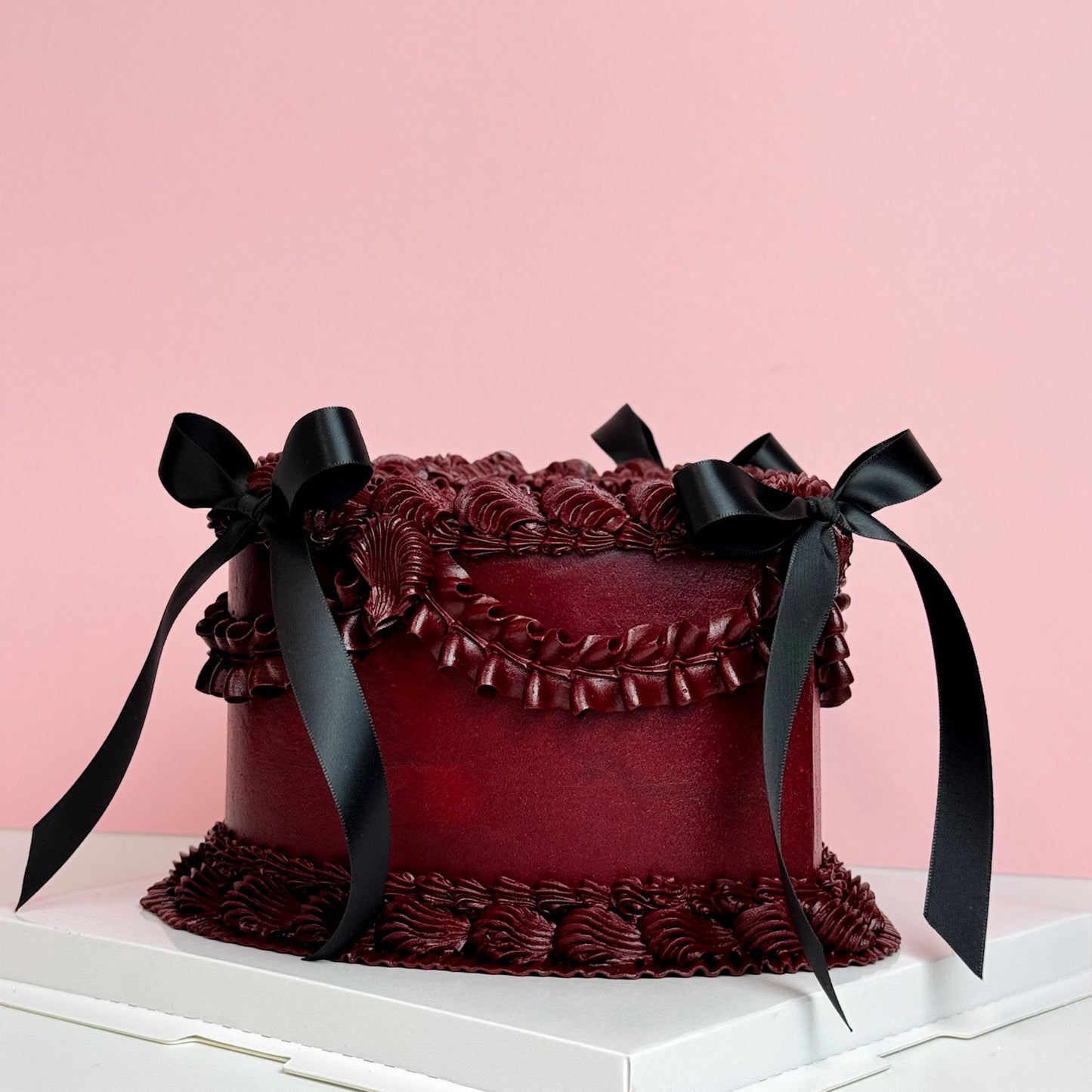 Black Ribbon Heart