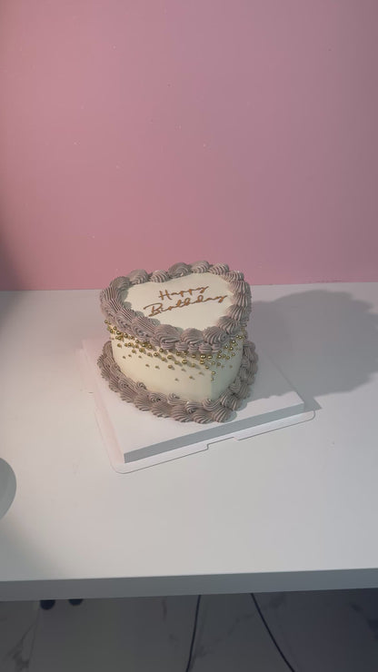 Royal Heart Cake